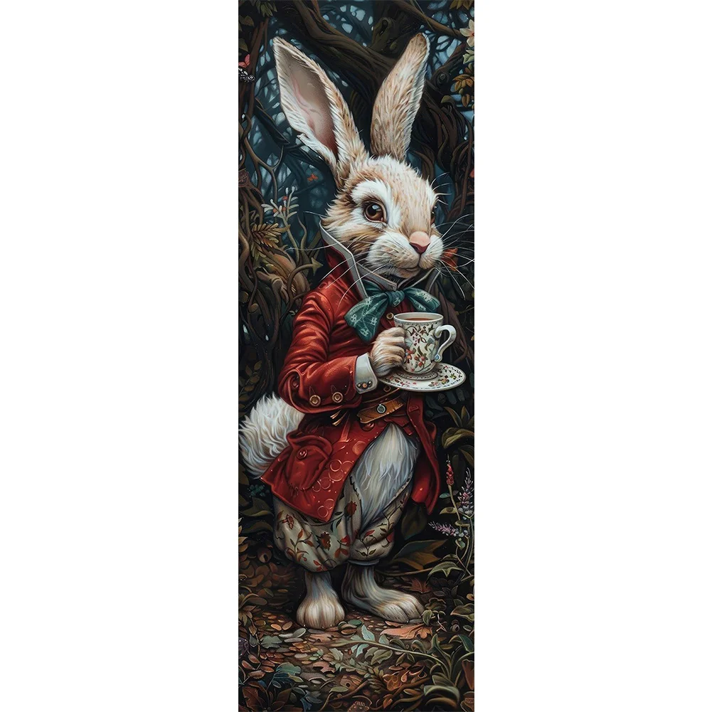 Diamond Painting - Full Round Drill - Rabbit(Canvas|30*90cm)