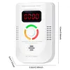 Plug-in Carbon Monoxide CO Detector Sound Light Warning CO Leak Detector
