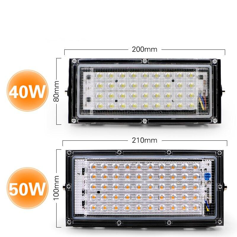 40W 50W perfect power LED Flood Light Floodlight LED street Lamp waterproof Landscape Lighting led spotlight