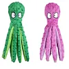 2Pcs Octopus Dog Toy No Stuffing Squeaky Plush Puzzle Toy Interactive Chew Toy