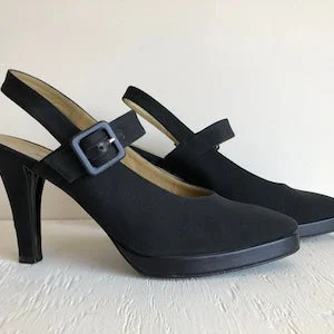 Pornhint Yves Saint Laurent Shoes / Vintage Designer Shoes / Black High Heels / Vintage Pumps / YSL Pin Up / High Fashion Shoes / Gifts / Shoe Fetish