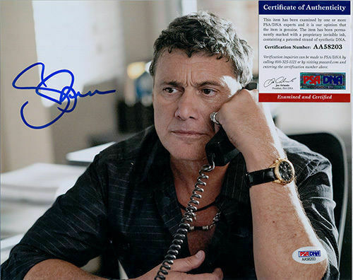 Steven Bauer as El Santo signed Queen of the South 8x10 Photo Poster painting PSA COA