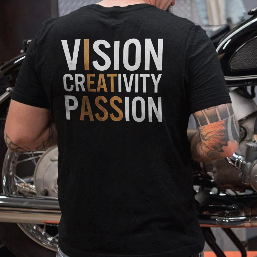 Vision Creativity Passion T-shirt