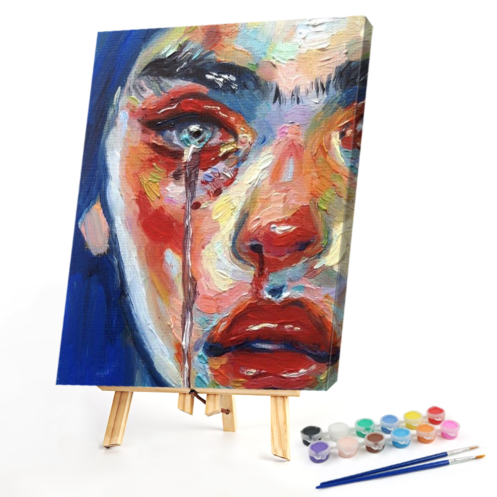 

40*50CM - Paint By Numbers - Girl, 501 Original