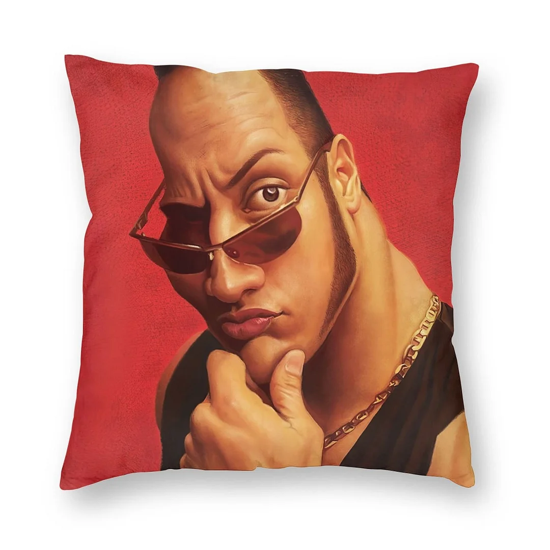 Athvotar Johnson Shrek Pillowcase Decorative Cushions for Living Room Sofa Decor Pillow Case Home Cushion Cover 45*45cm 60x60cm