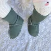Chaussettes de sol pour b&eacute;b&eacute; &eacute;paissies pour rester au chaud et antid&eacute;rapantes