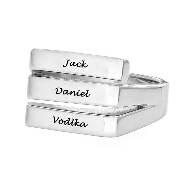 Trio Ringcustomized, personalized, gift