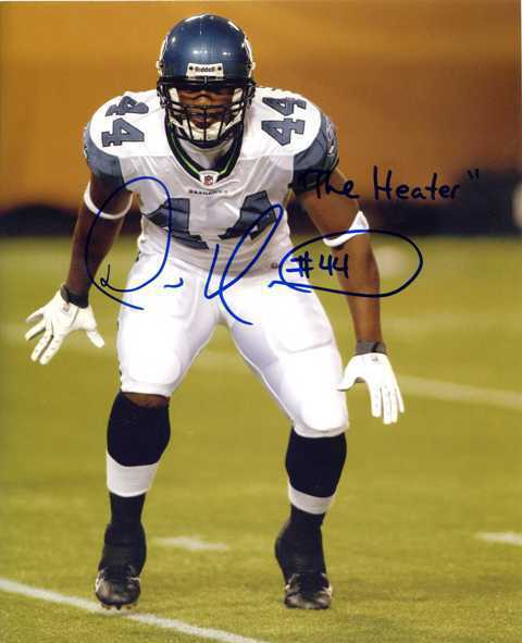 David Hawthorn The Heater Seattle Seahawks Autographed Signed 8x10 Photo Poster painting CFS