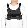 Unisex Front Chest Pack Breathable Lightweight Front Vest Bag Hip Hop Streetwear