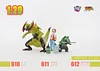 1/20 Scale World Zukan Haxorus Set - Pokemon Statue - UU Studio [In Stock]