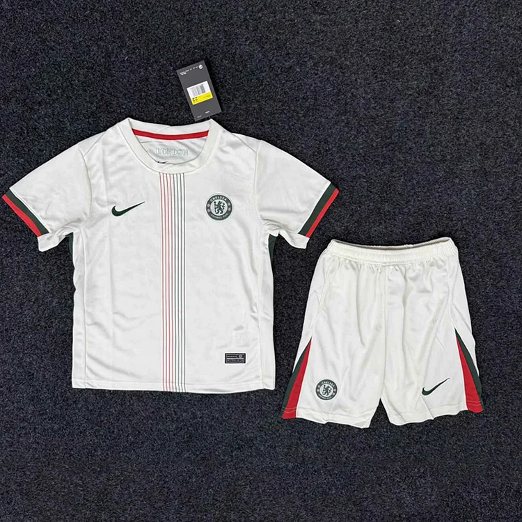 Kids Chelsea 25/26 Away Kit Football Jersey