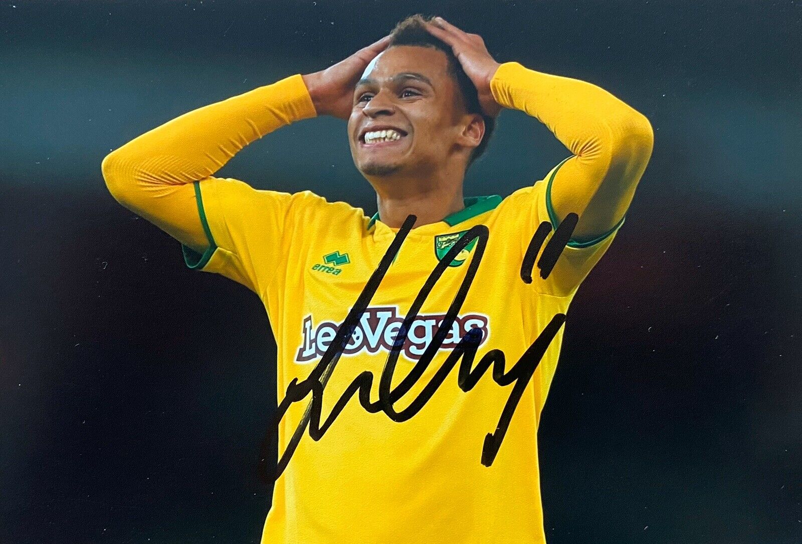 Josh Murphy Hand Signed 6X4 Photo Poster painting - Norwich City 4