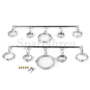 pornhint Pornhint stainless steel lock handcuff Foot kao detachable Chain restrictor Restraint2022