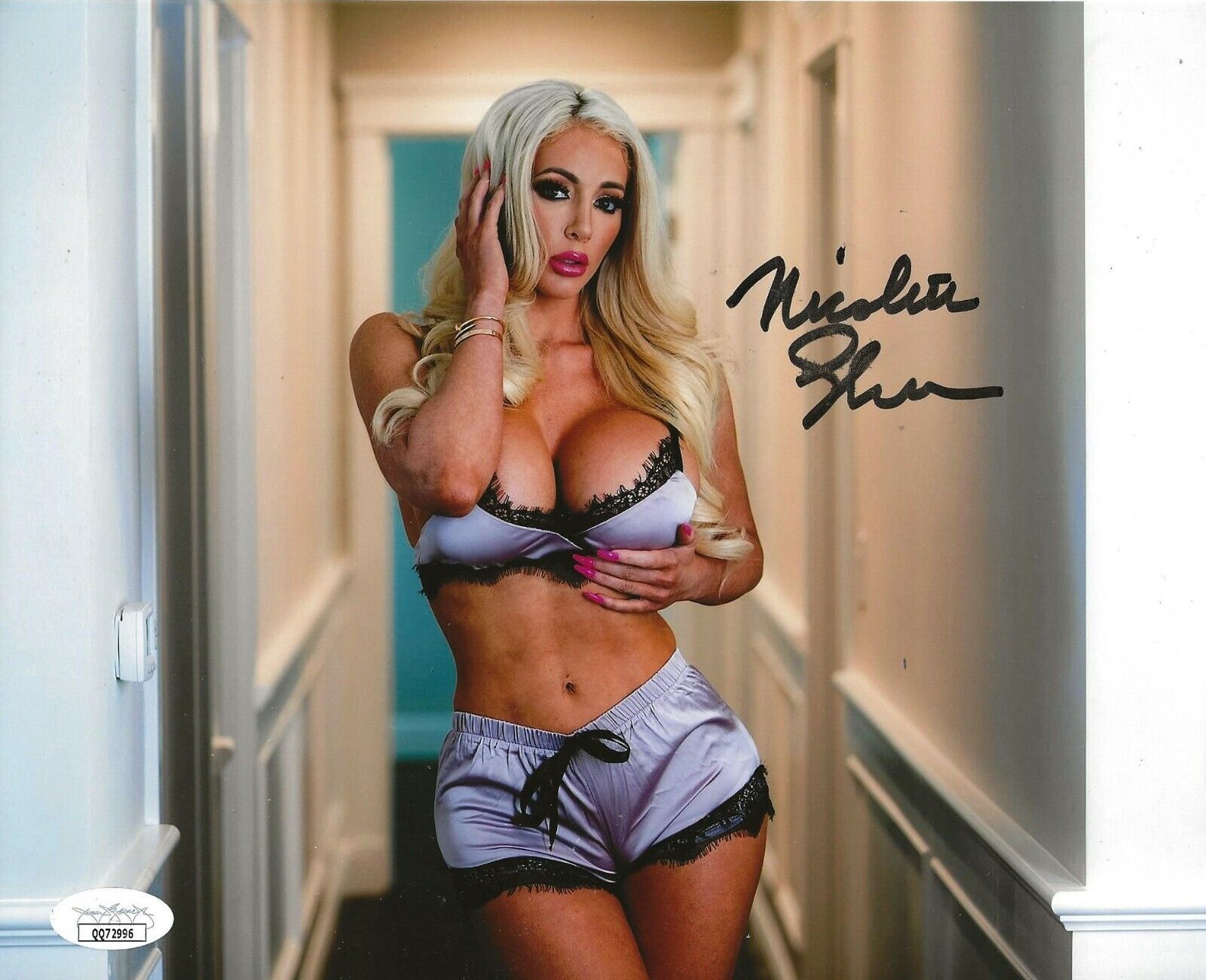 Nicolette Shea Adult Video Star signed Hot 8x10 Photo Poster painting autographed 16 JSA