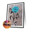 Diamond Painting-DIY Full Crystal Rhinestone Rose