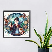 Harry Potter 30*30CM(Canvas) full square drill diamond painting