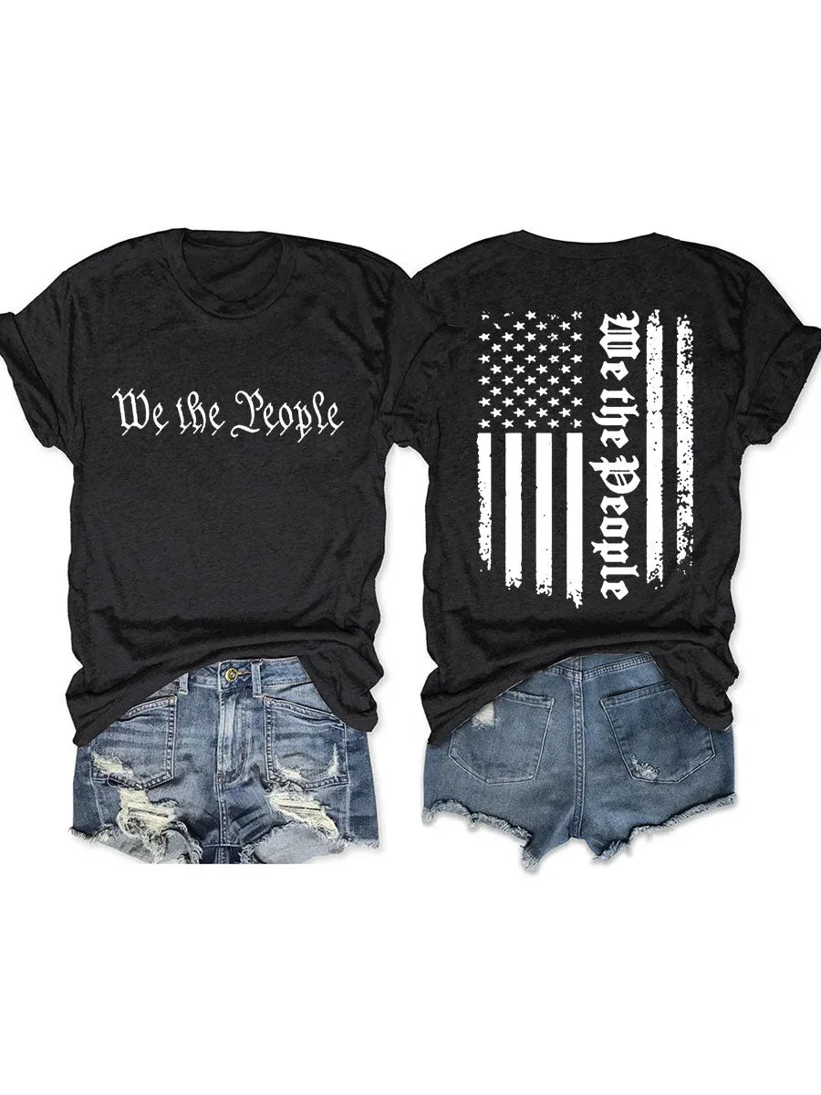 1776 We The People Casual T-shirt