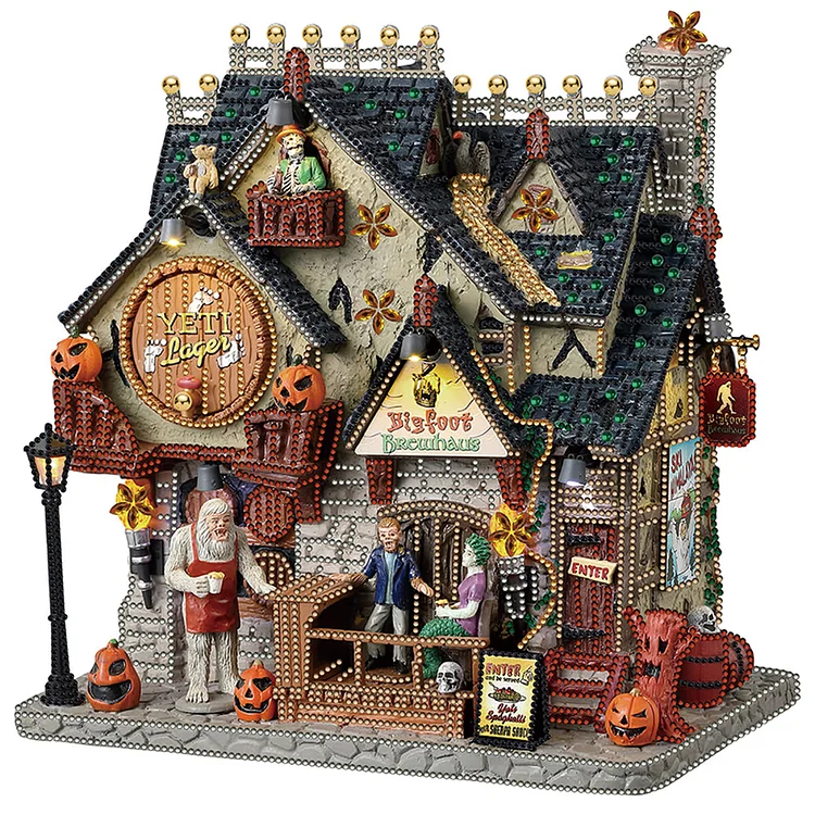 Halloween Shop - Partial Drill - Special Diamond Painting(40*40cm)