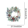 Diamond Painting Christmas Wreath Pendant