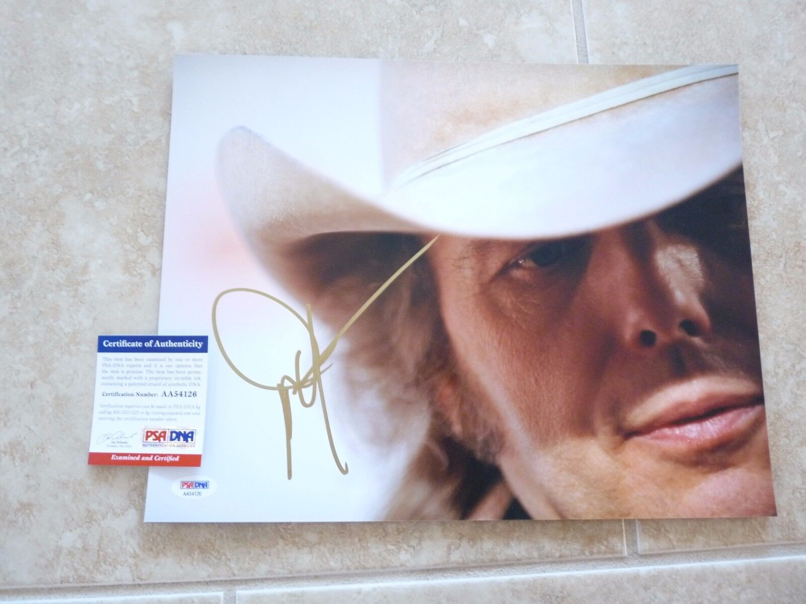 Dwight Yoakam Sexy Country Signed Autographed 11x14 Photo Poster painting PSA Certified #4 F5