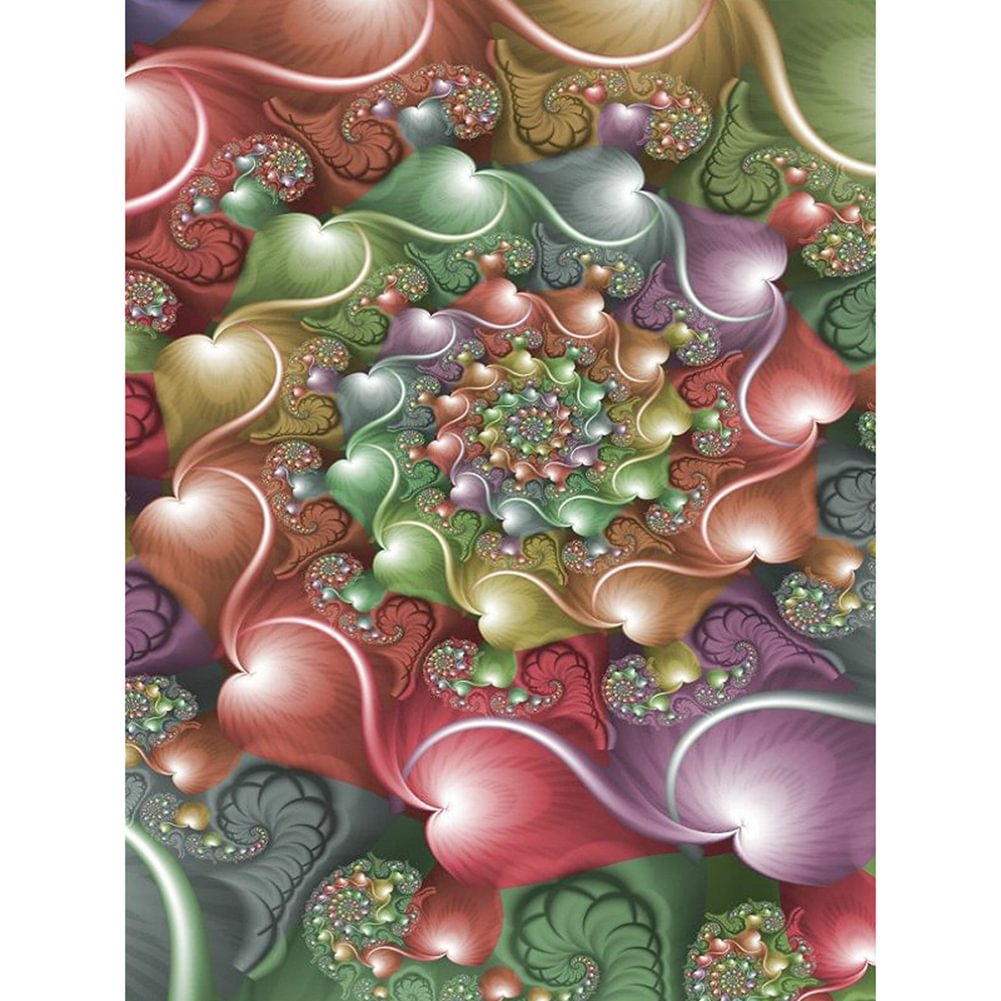Abstract-Full Round Diamond Painting