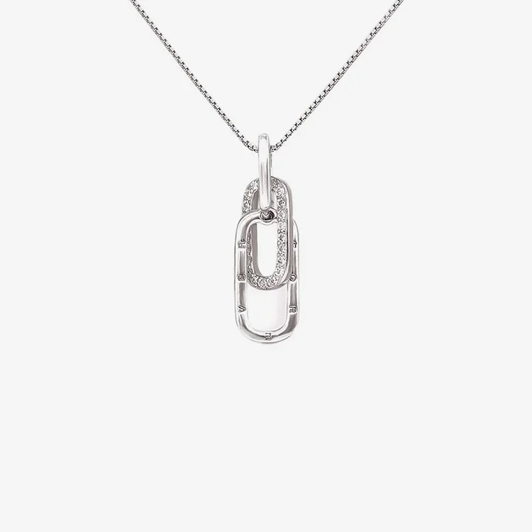 For Friend - S925 I Will be Your Friend Forever Circle Necklace