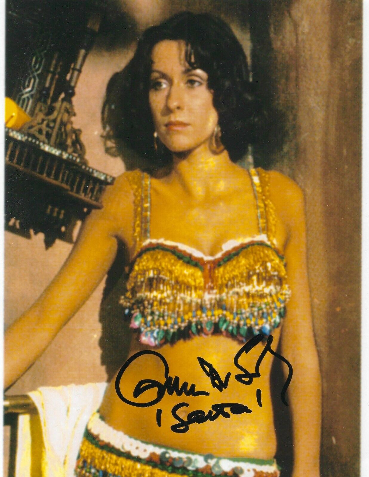 CARMEN DU SAUTOY SIGNED 007 JAMES BOND 8x10 Photo Poster painting 3 UACC & AFTAL RD AUTOGRAPH