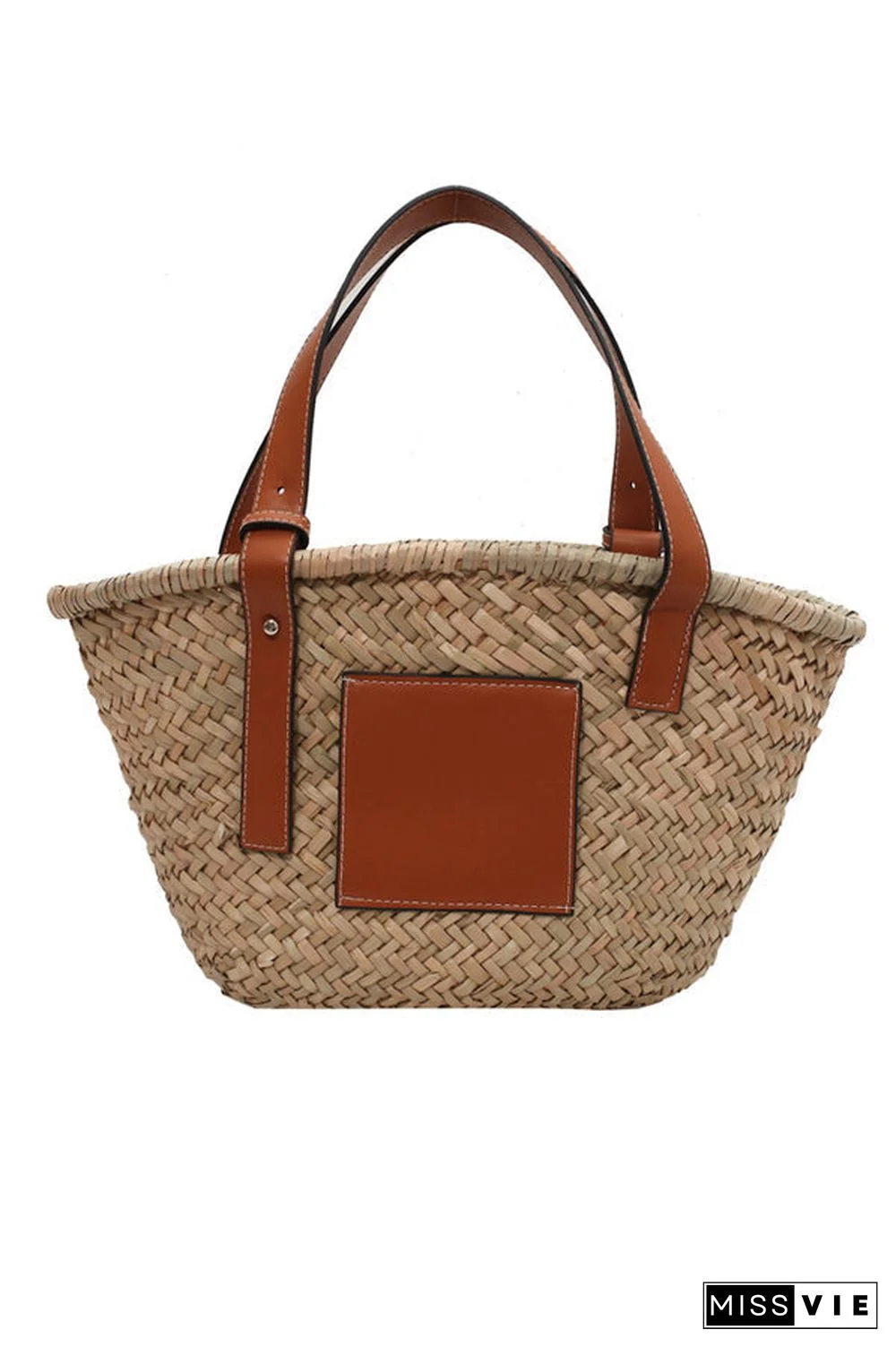 Straw Wicker Basket Bag