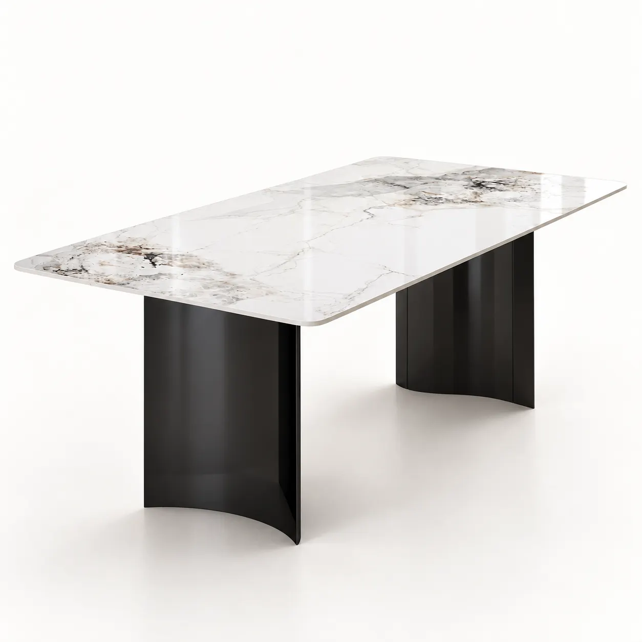 Dining Table 255075 — white studio view