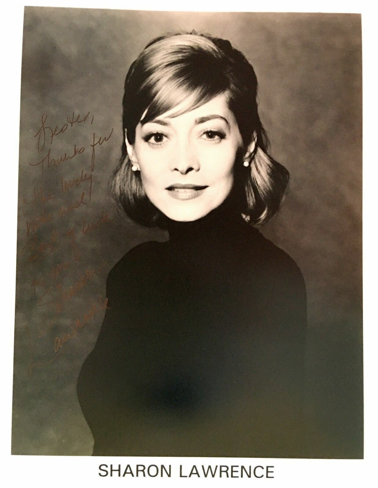 Sharon Lawrence Signed 8x10 Photo Poster painting Actress  SHIP Autograph Auto