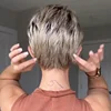 Short Ombre Blonde Pixie Cut Wigs