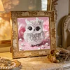 Owl-Special Shaped Diamond Painting