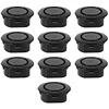 VOSAREA 10Pcs Car Rear Bumper Radar Hole Cover Plugs Auto Body Plug for Bumper Protection Fit for Trucks and Cars Durable Exterior Accessory
