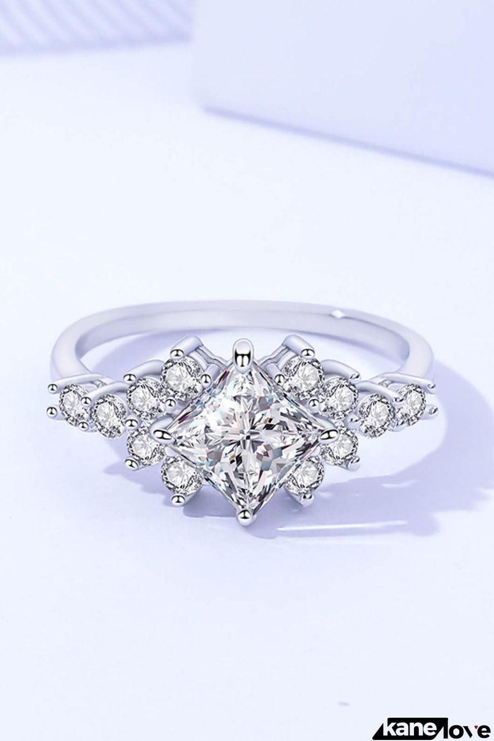 1.38 Carat Moissanite Ring