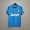 Retro 1987-88 SSC Napoli Soccer Jersey Home