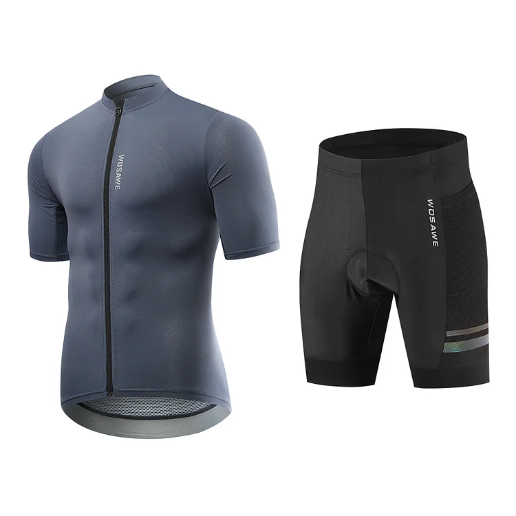 Men's Cycling Jersey & Shorts Suit Summer