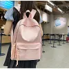 Nylon Backpack Large Capacity Student Daypack School Bag for High School Student