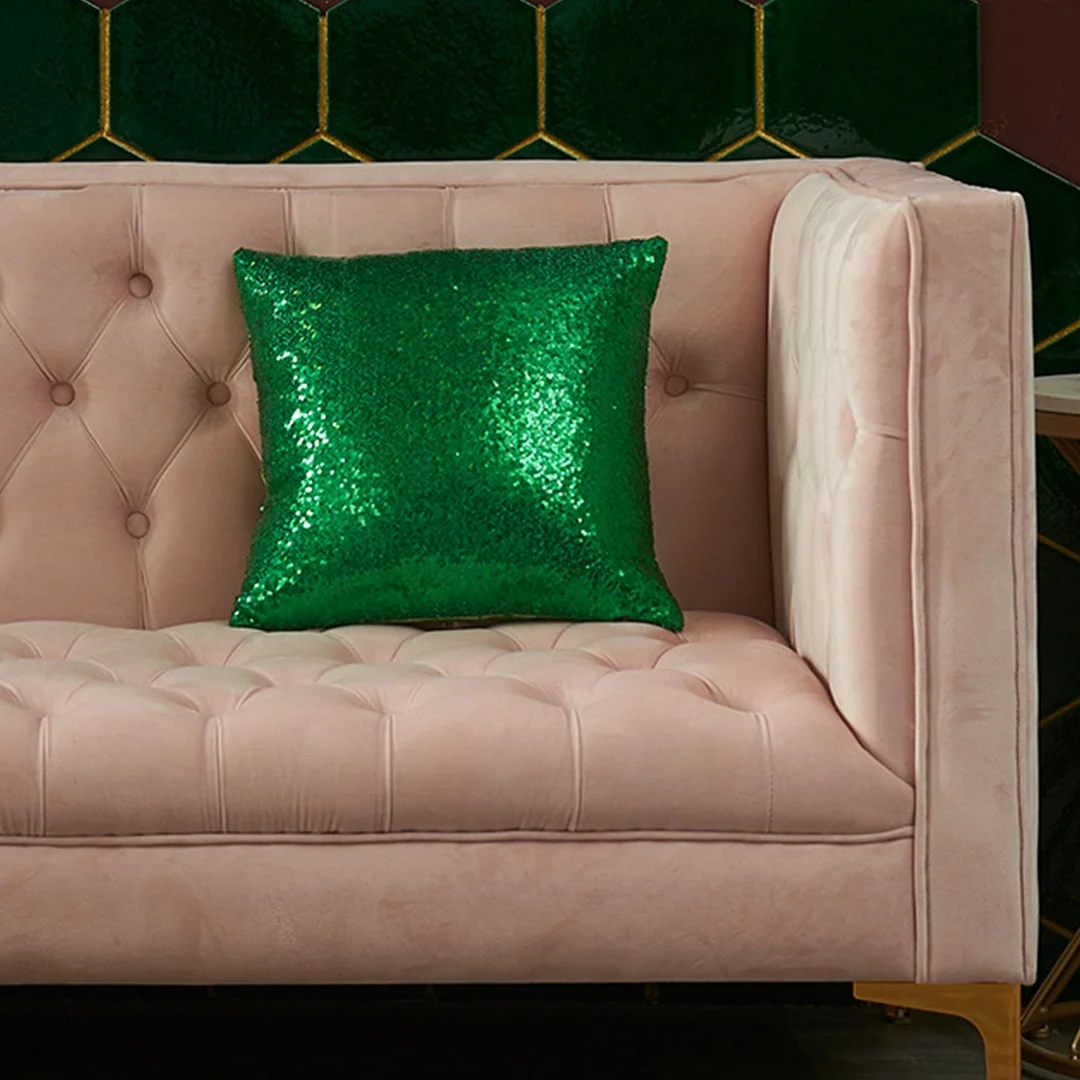 Cushion Cover 40*40cm Luxury Mermaid Glitter Pillow Pillowcase with Sequin  Throw pillows Home Decor Pillow Cases