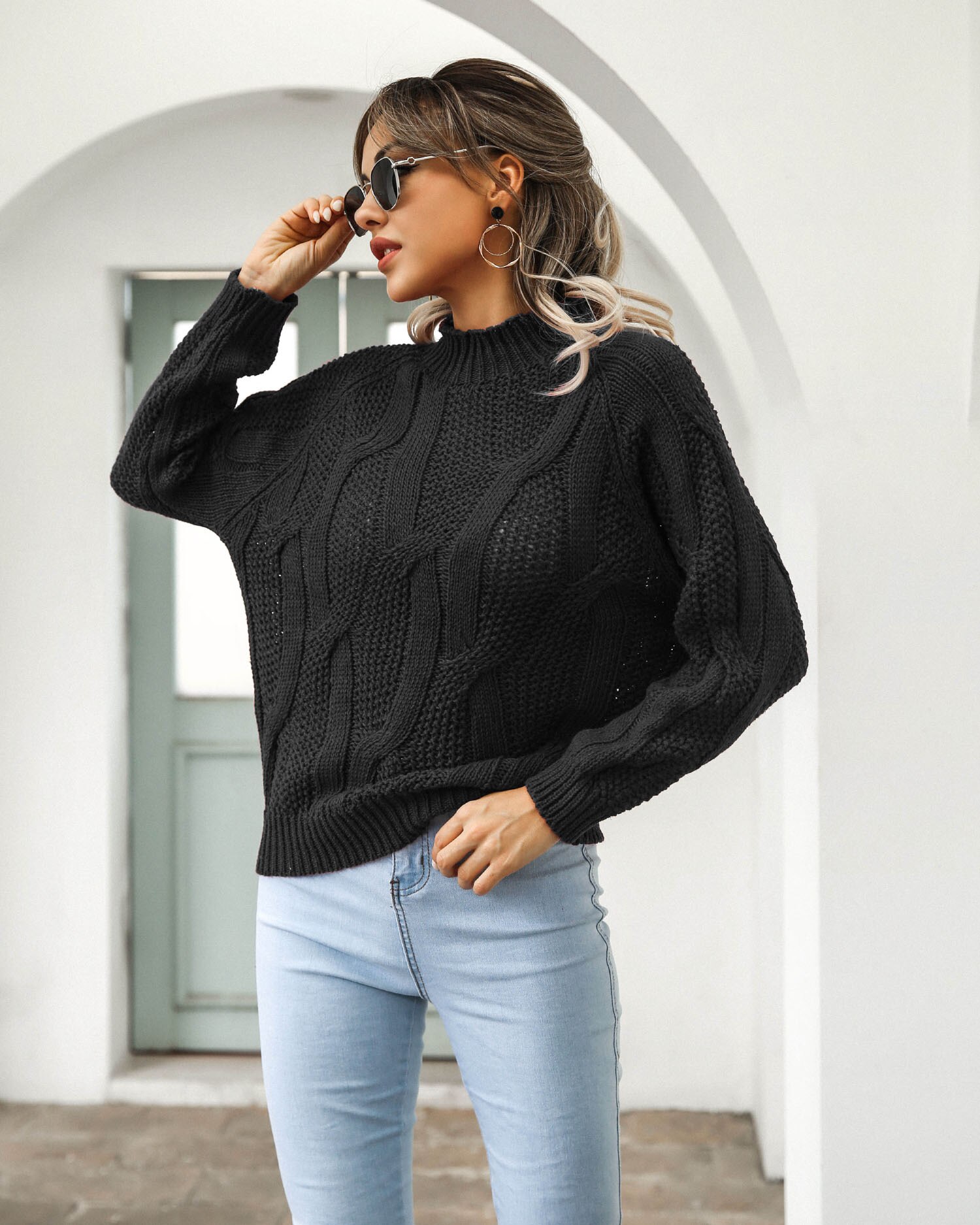 Women's Fashion Casual Twist Knitwear