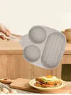 Medical Stone Omelette Pan Nonstick Frying Pan Divided Pancake Pan for Breakfast