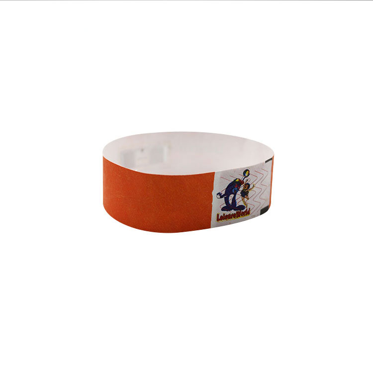 High Quality Custom RFID Disposable Wristband Dupont Paper Bracelet