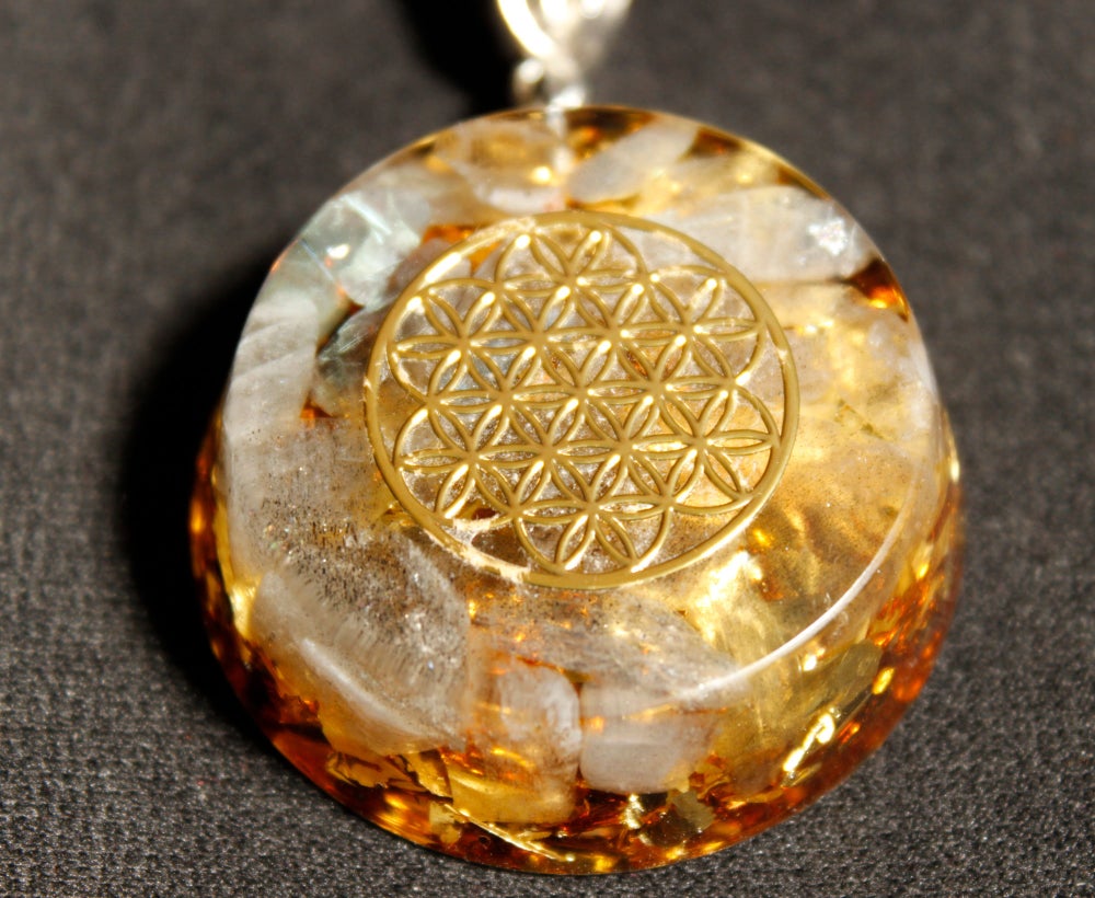 

Orgone Pendant - Flower of life, 501 Original