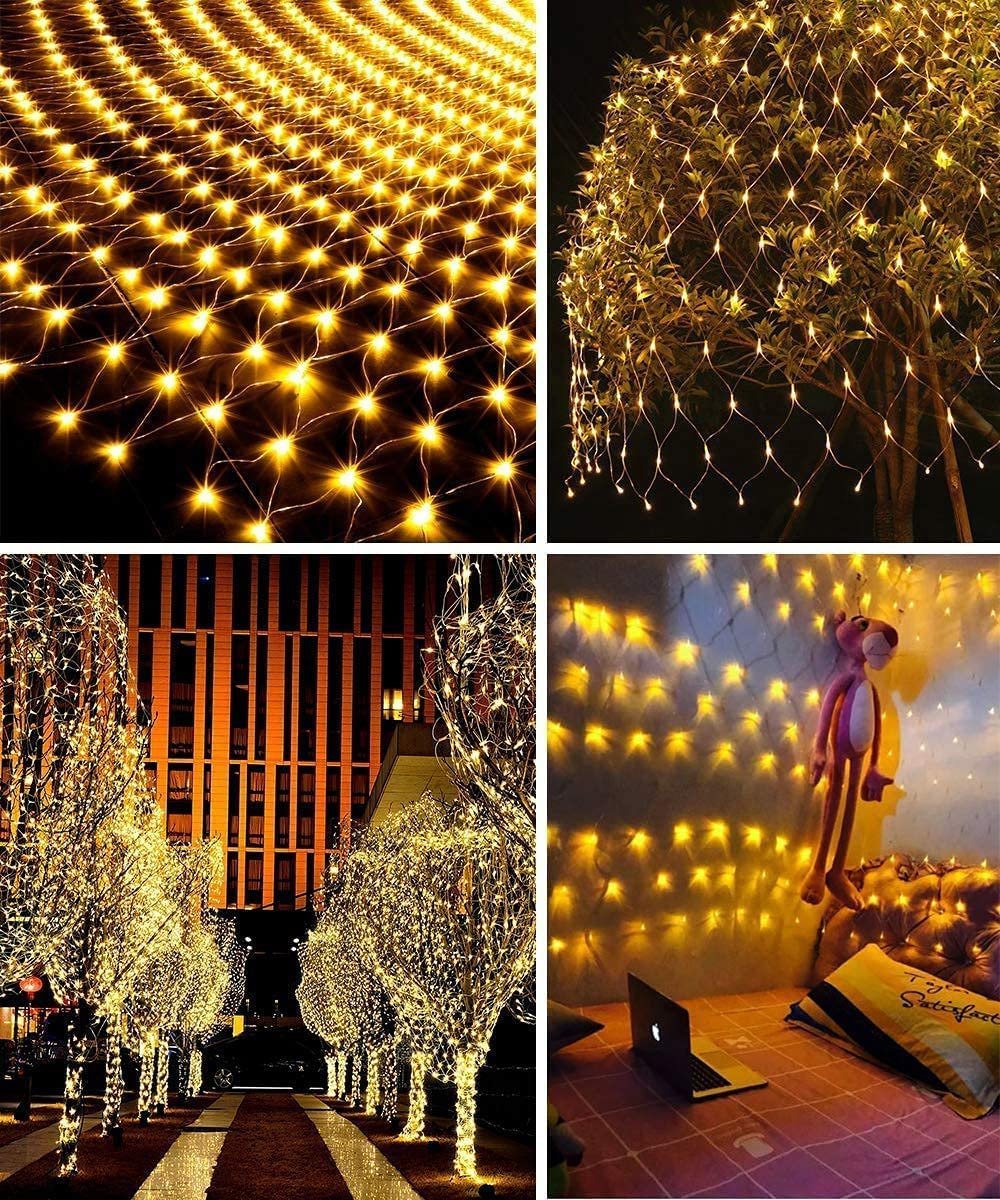 🎄Christmas 49%discount💞Net Mesh Waterproof String Lights💡