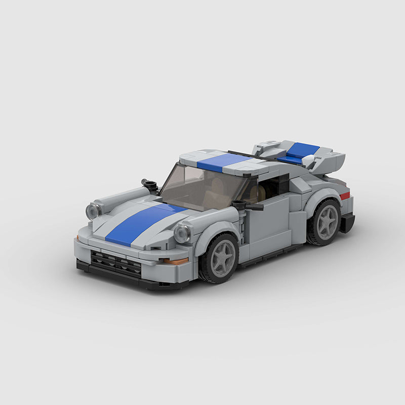 Porsche 911 Carrera RS Custom Car MOC Minifigure Bricks monstertoys