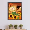 5D diy volle quadratische bohrer diamant malerei sonnenblume vogelscheuche kit wohnkultur