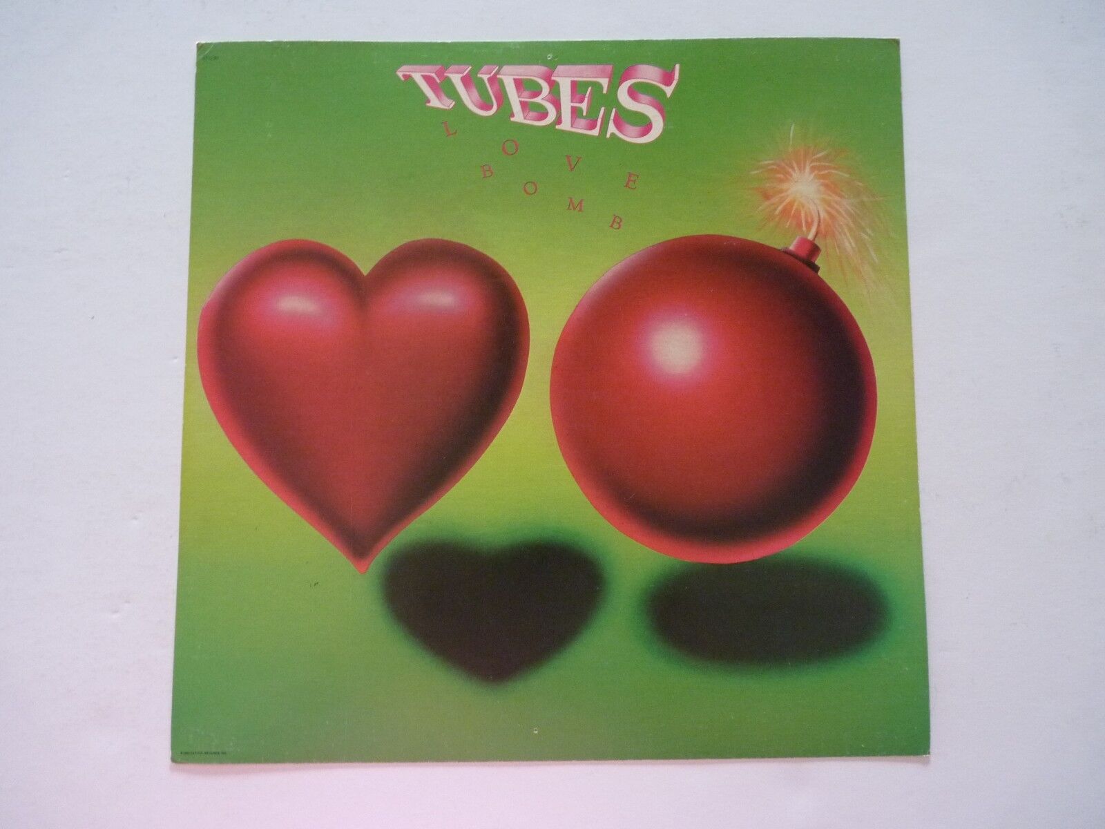 Tubes Love Bomb LP Record Photo Poster painting Flat 12X12 Poster