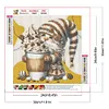 Coffee Bean Gnome-Full Round Diamond Painting 30*30CM