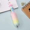 Multi Colors Fluffy Flamingo 0.5mm Gel Pen School Season Student Office Stationery