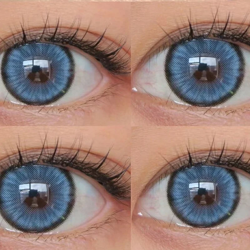 Love Story Aqua Blue Dopamine Colored Contact Lenses,,non prescription  colored contacts,colored eye contacts