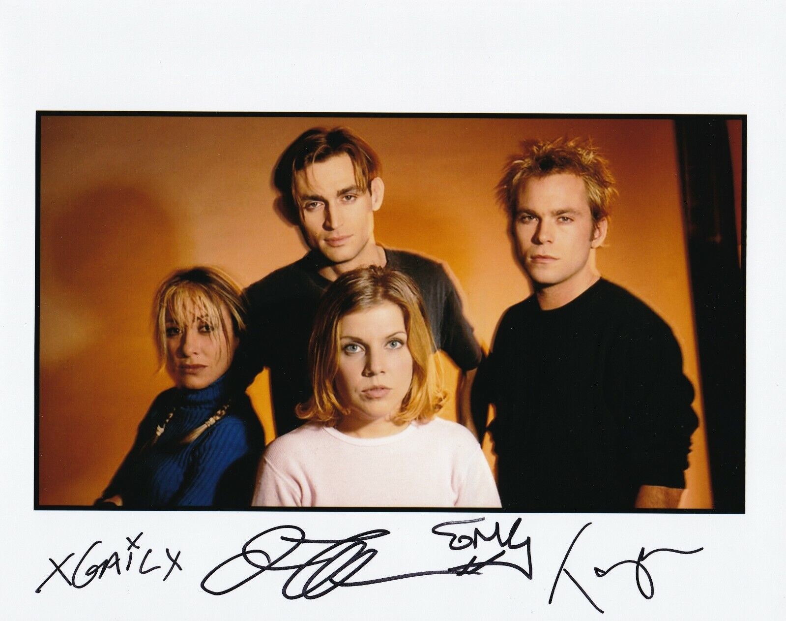 Belly band REAL hand SIGNED Photo Poster painting #4 COA Autographed Tanya Donelly +3